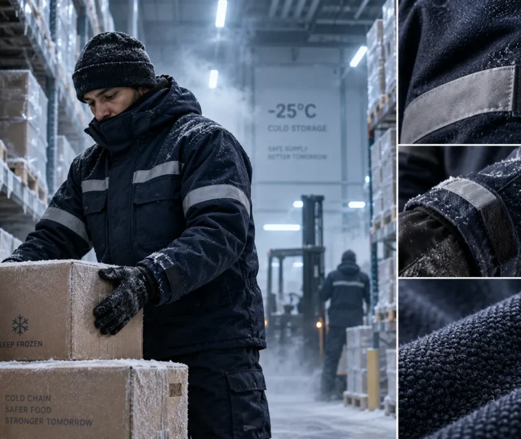 Cold Storage and Logistics Workwear: Why Wool Outperforms Synthetic Insulation in Freezer Environments